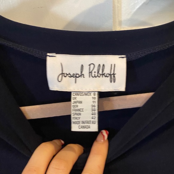 NAVY ANS STRIPED TOP - Picture 2 of 2